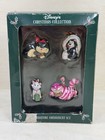 Disney s Christmas Collection Cheshire Cat Cats Mini Ornament Set Of 4 Rare