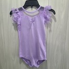 Ibtom Castle Ballet Outfit Purple Floral Tutu Nwt 13