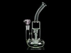 Rora 10  Glass Bong Tornado Clear Water Pipes Percolator Cyclone Water Bong Us