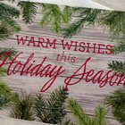 Merry Christmas Happy Holiday Season Warm Wishes Christmas Greeting Card