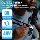 U2 48v Uhf Wireless Microphone System Xlr Transmitter   Receiver For All Mics