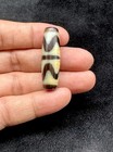 Antique Indo Tibetan Very Rare Pattern Agate Stone Dzi Amulet