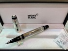 Rare Montblanc Special Limited Edition Boheme Black silver Color Ballpoint Pen