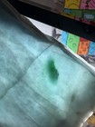 336g Gemmy Slab Of Blue-green Translucent Jadeite Jade From Guatemala
