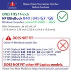 New Mcover Case For 2020   2022 14  Hp Elitebook 840 845 G7   G8 Series Windows