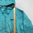 Patagonia Rain Jacket Womens Xl Teal Torrentshell H2no Waterproof Shell