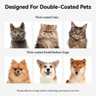 Undercoat Rake For Cats   Small medium Dogs     Deshedding Brush   Dematting Co   