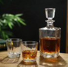 Crystal Glass Whiskey Decanter Wine Aerator Bottle For Liquor Scotch Bourbon Bar