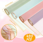 420 Sheet Valentines Flower Wrapping Papers 23 x23  Flower Bouquet Paper With Go