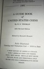 1991 Guide Book Of United States Coins 44th Edition  redbook  By R  S  Yeoman