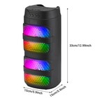 Dual 4  Portable Tws Bluetooth Speaker Sub Woofer Heavy Bass Sound System Party