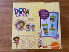 New Vintage Dora The Explorer Nickelodeon Mealtime Set - Plate Bowl Tumbler cup