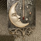 Celestial Sun And Moon Wall Decor Thermometer 
