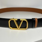 Valentlno Black And Brown Reversible Women s Belt Size 90