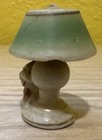 Vintage Pico Porcelain  Dog Under Lampshade Vgc Read Description