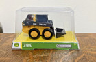 New John Deere 318e Ertl Iron Skid Steer Loader Bobcat Model