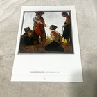 Vintage Art Book Plate Illustration The Wonders Of Radio Norman Rockwell D