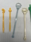 Lot Of 63 Vintage Drink Bar Stir Sticks Swizzle Sticks Casino Restaurant  Liquor