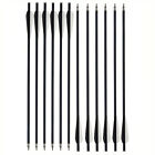 Crossbow Bolts 16 18 20 22 Inches Carbon Arrows Hunting Archery  pack Of 12 
