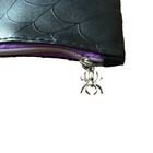 Black Spider Web October 2022 From Ipsy Bag With Spider Zipper Pull Bag Only 