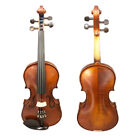 Professional Hand-made 4 4 Full Size Satin Acoustic Violin Antique Finish Sale