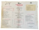 Vintage 1978 Red Coach Grill Of Miami Florida Fl Restaurant Menu  W  Crest Cover