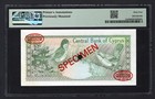 Cyprus 10 Pounds 1-4-1987 P51s  specimen N 005  Uncirculated Grade 64