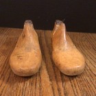 Vintage Ladies Wooden Shoe Form Pair Size 12 1 2 B good Used Condition