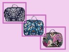 Vera Bradley Brush   Blush Med lg Cosmetic Makeup Case Choice Colors Mfg  59