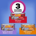 Purina Friskies Canned Wet Cat Food Shreds Variety Pack 24 Counts