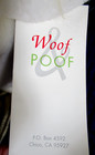 Woof   Poof 24  Posh Santa Pillow Ivory Coat  Black Boots  Gold Hat Pants Nwt
