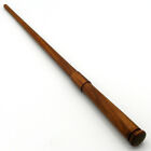 15  Hand Turned Theseus Mahogany Wood Magic Wand Wizard Witch Wicca W velvet Bag