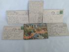Vintage Wwii Post Cards Lot Of 5  1 Booklet