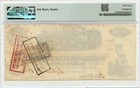 1862  100 Confederate States Of America T-40 Csa Pmg Au53