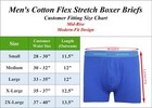 Men s Stretch Cotton Boxer Briefs  3-pack   sizes  S-2xl  Nwt Free Shipping