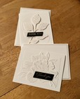 Stampin Up    new Price  Thank You Kindly Kit  8 Cards Box Included
