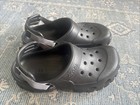 New Crocs Off-road Sport Clog Men s 8 Women s 10 Black And Gray