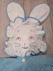 Vtg Blue Bunny Diaper Stacker Hanging Holder 30  Retro Pristine Condition