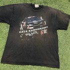 Dale Earnhardt Shirt L 00s Y2k Distressed Nascar Racing Race-car Racer Tee