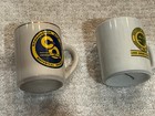 Vintage Southern Railway   Chesapeake And Ohio Railroad Coffee Mugs- 4  X 3 