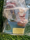 Leewards Spirit Of Christmas Santa Saturn Trees Makes 3 Sequin Bead Ornament Kit
