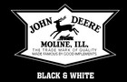 John Deere 1936 Vintage Recreated - Color Or  black   White  Logo - Emblem Decal