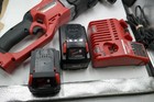 Milwaukee M18 Fuel Super Hawg Right Angle Drill 2811-20 W 2 Batteries  Charger