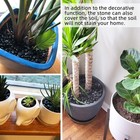 Black Pebbles For Plants 7lb Bulk Bag Aquarium Gravel 0 5 - 1   