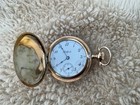 Antique 1905 14k Gf Rockford Pocket Watch 15 Jewel Runs