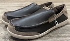 New Crocs M9 Walu Luxe Leather Loafer   santa Cruz  Espresso   Mushroom  203672