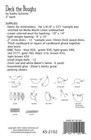 Kathy Schmitz  deck The Boughs Ks-2102  Embroidery Pattern