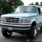 1992-1996 Ford F150 F250 F350 Bronco Headlights W corner Signal Bumper Lamps 6pc