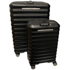 Samsonite 66997 Ridgeway 2 Hardside Spinner Luggage Set  2 Piece  Black