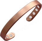 Copper Bracelet For Men And Women  99 9  Pure Copper Magnetic Bangle With 8pc   
